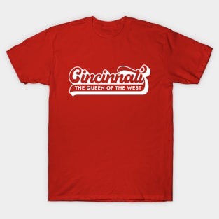 Cincinnati Script Lettering T-Shirt